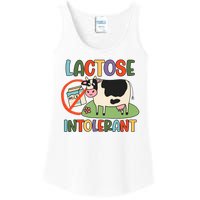 Lactose Intolerant Funny Sarcastic Meme Ladies Essential Tank