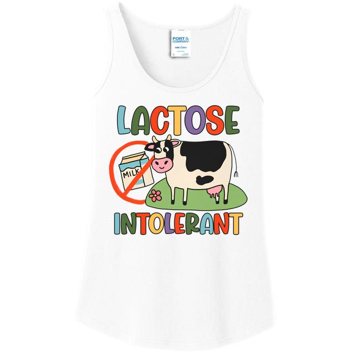 Lactose Intolerant Funny Sarcastic Meme Ladies Essential Tank