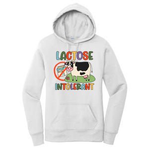 Lactose Intolerant Funny Sarcastic Meme Women's Pullover Hoodie