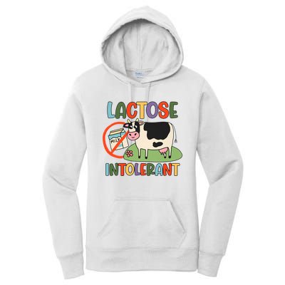 Lactose Intolerant Funny Sarcastic Meme Women's Pullover Hoodie