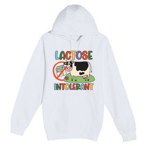 Lactose Intolerant Funny Sarcastic Meme Premium Pullover Hoodie