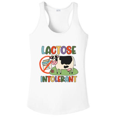 Lactose Intolerant Funny Sarcastic Meme Ladies PosiCharge Competitor Racerback Tank