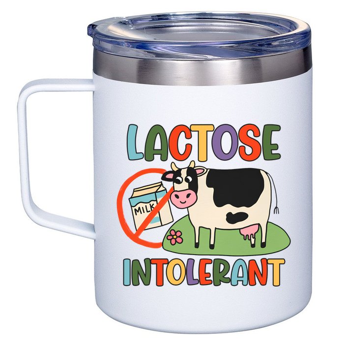 Lactose Intolerant Funny Sarcastic Meme 12oz Stainless Steel Coffee Mug