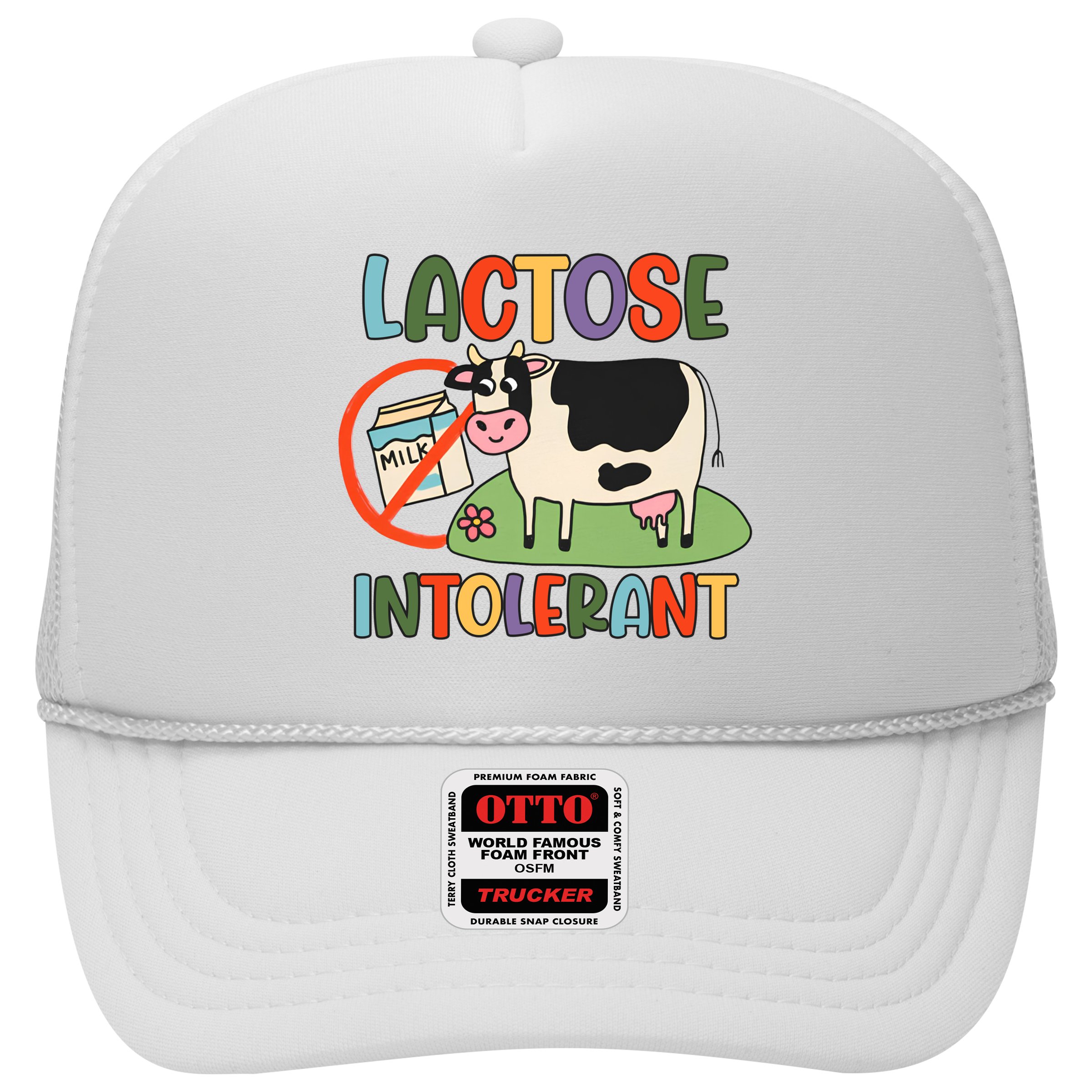 Lactose Intolerant Funny Sarcastic Meme Hat