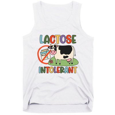 Lactose Intolerant Funny Sarcastic Meme Tank Top