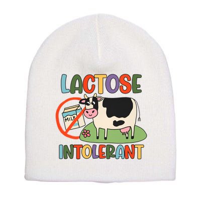 Lactose Intolerant Funny Sarcastic Meme Short Acrylic Beanie