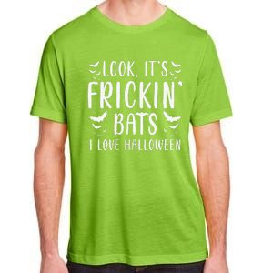 Look Its Frickin Bats I Love Halloween Bat Costume Cute Adult ChromaSoft Performance T-Shirt