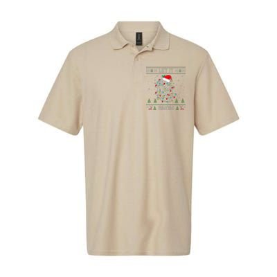 Let It Flow Cardiac Nurse Xmas Cardiology Nurse Christmas Softstyle Adult Sport Polo