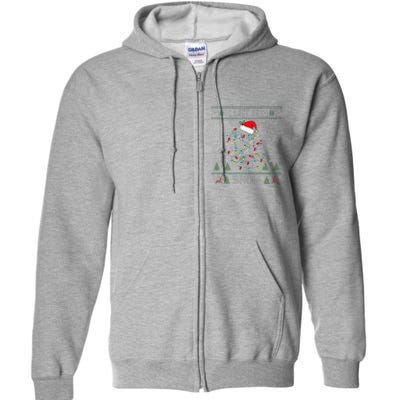 Let It Flow Cardiac Nurse Xmas Cardiology Nurse Christmas Full Zip Hoodie