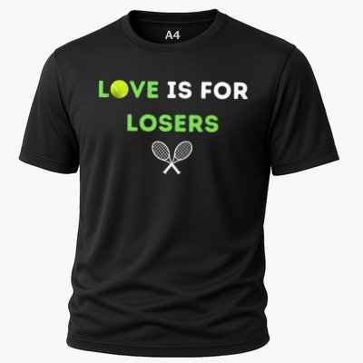 Love Is For Losers Tennis Cooling Performance Crew T-Shirt