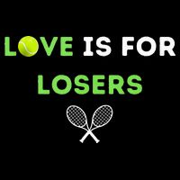 Love Is For Losers Tennis Backpack