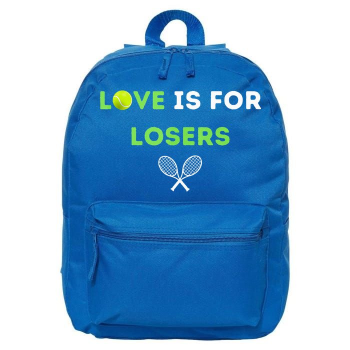 Love Is For Losers Tennis 16 in Basic Backpack