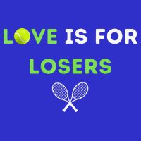 Love Is For Losers Tennis 16 in Basic Backpack