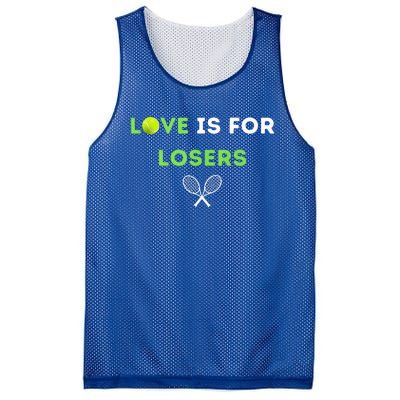 Love Is For Losers Tennis Mesh Reversible Basketball Jersey Tank