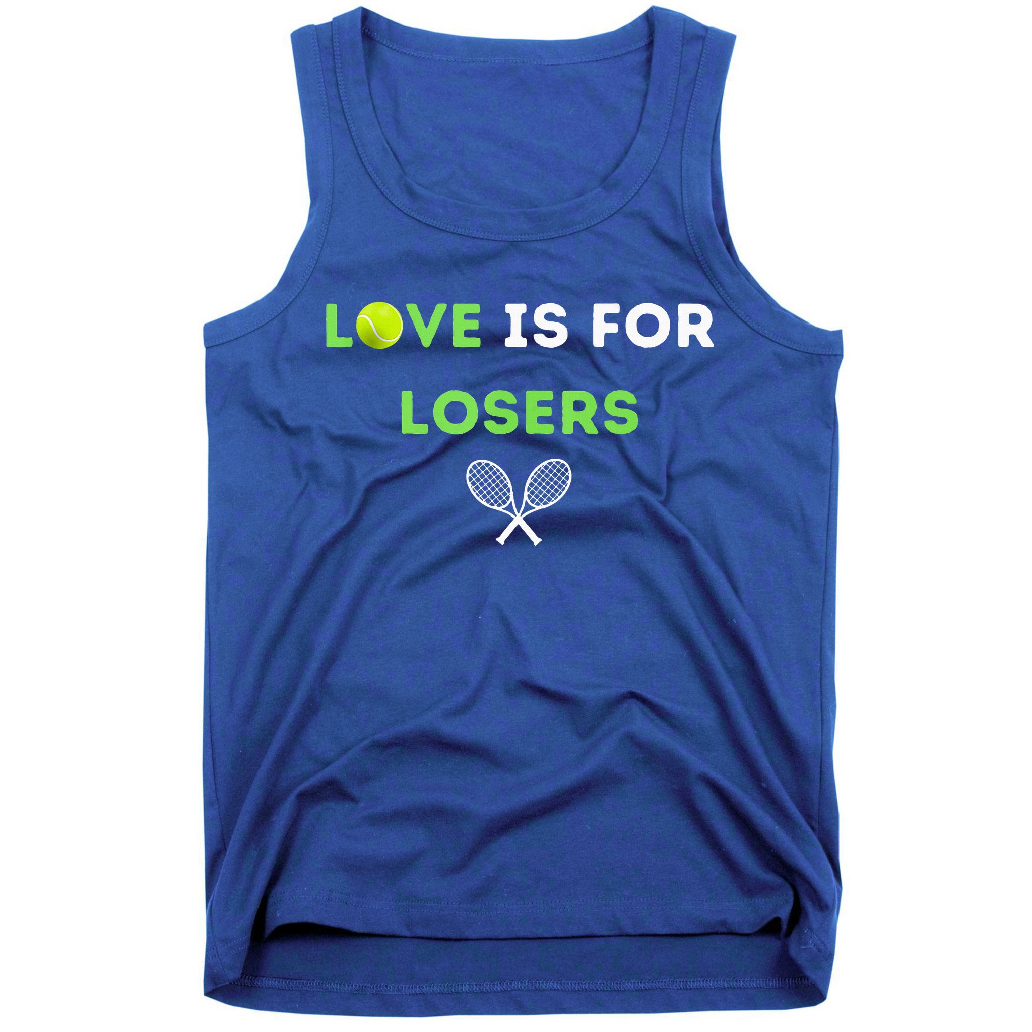 Love Is For Losers Tennis Tank Top