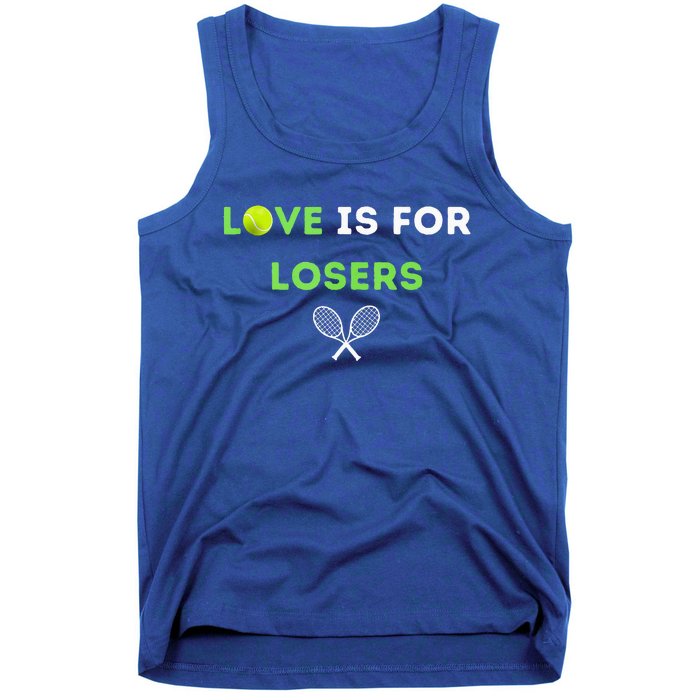 Love Is For Losers Tennis Tank Top