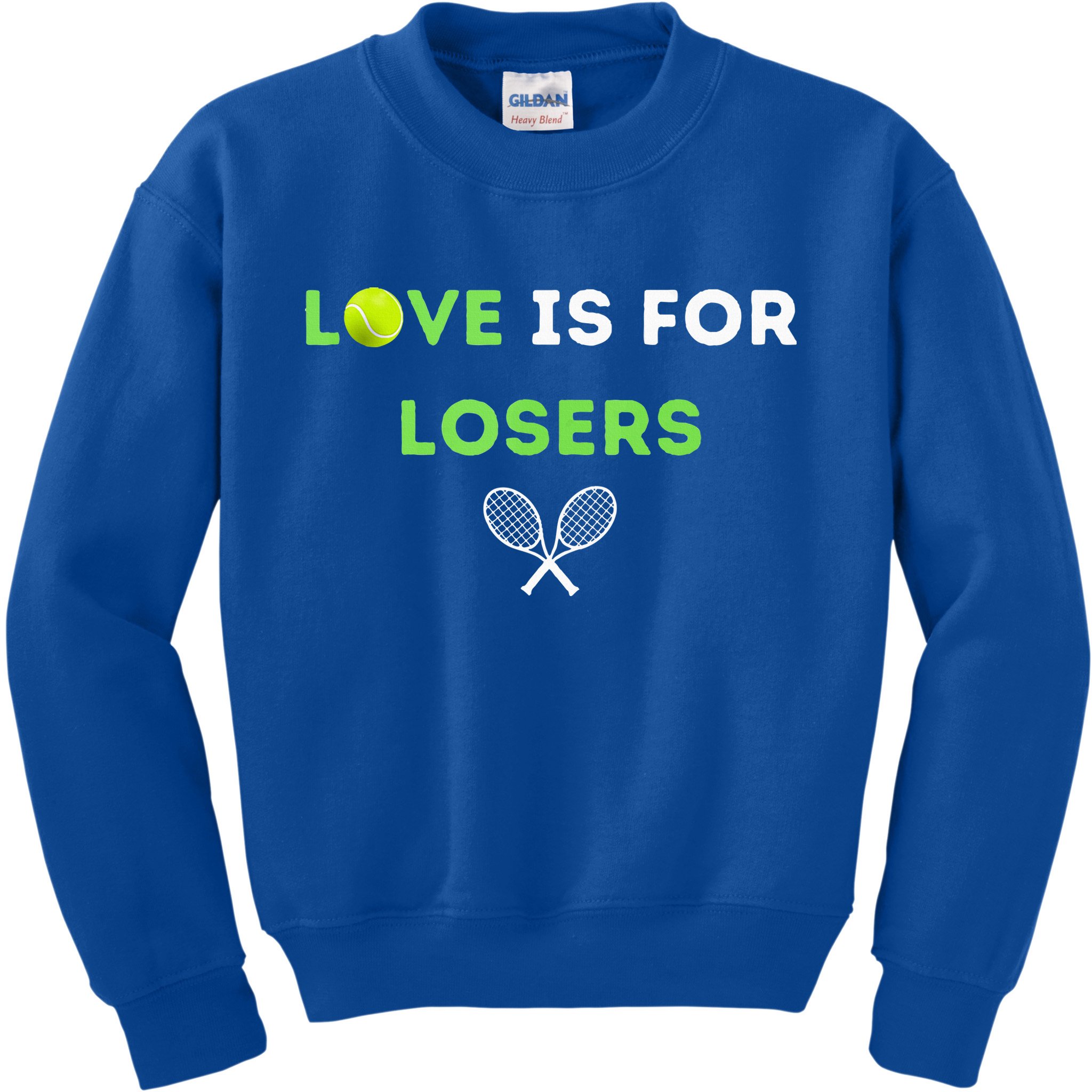 Love Is For Losers Tennis Kids Sweatshirt