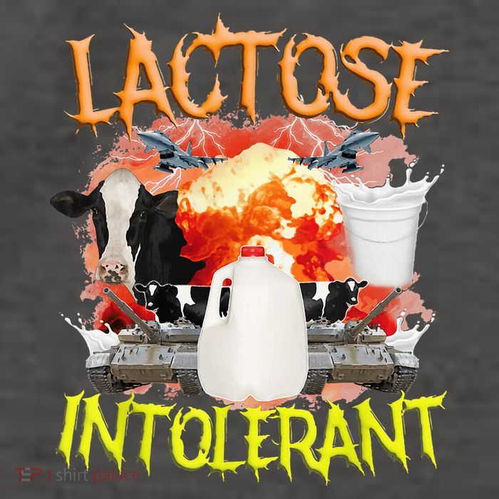 Lactose Intolerant  Funny Sarcasm Oddly Specific Meme Vector Backpack