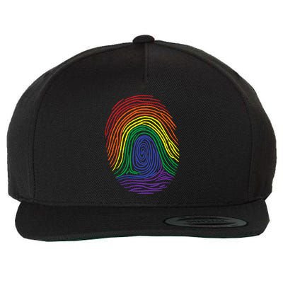 Lgbt Identity Funny Lgbt Pride Love Wins Gift Wool Snapback Cap