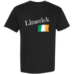 Limerick Ireland Flag Irish City Saint Patricks Day Gift Garment-Dyed Heavyweight T-Shirt