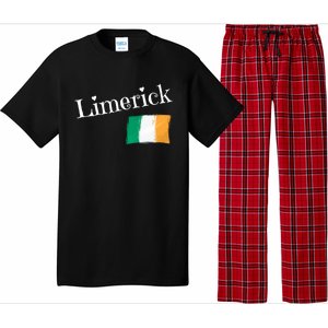 Limerick Ireland Flag Irish City Saint Patricks Day Gift Pajama Set