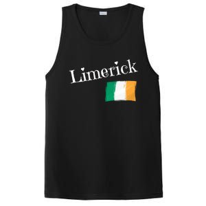 Limerick Ireland Flag Irish City Saint Patricks Day Gift PosiCharge Competitor Tank