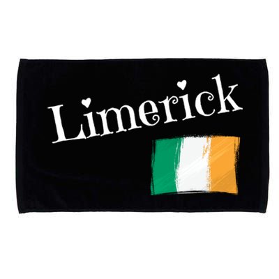 Limerick Ireland Flag Irish City Saint Patricks Day Gift Microfiber Hand Towel