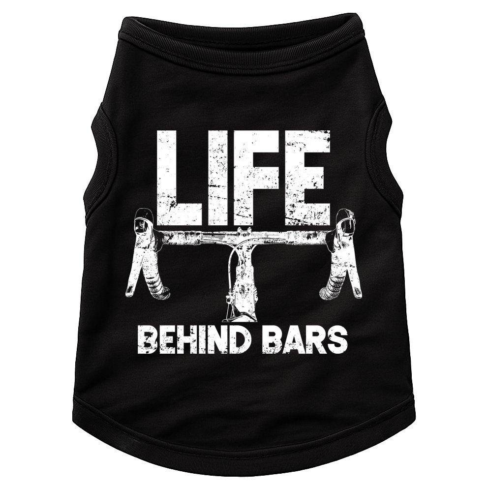 Life Behind Bars Bicycle  Doggie Tank