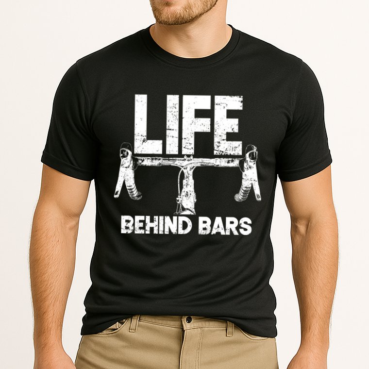 Life Behind Bars Bicycle  Performance Shirt