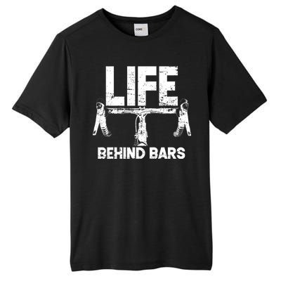 Life Behind Bars Bicycle  Tall Fusion ChromaSoft Performance T-Shirt