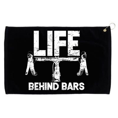 Life Behind Bars Bicycle  Grommeted Golf Towel