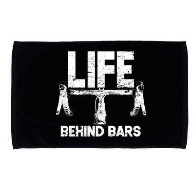 Life Behind Bars Bicycle  Microfiber Hand Towel