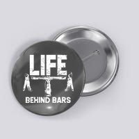 Life Behind Bars Bicycle  Button