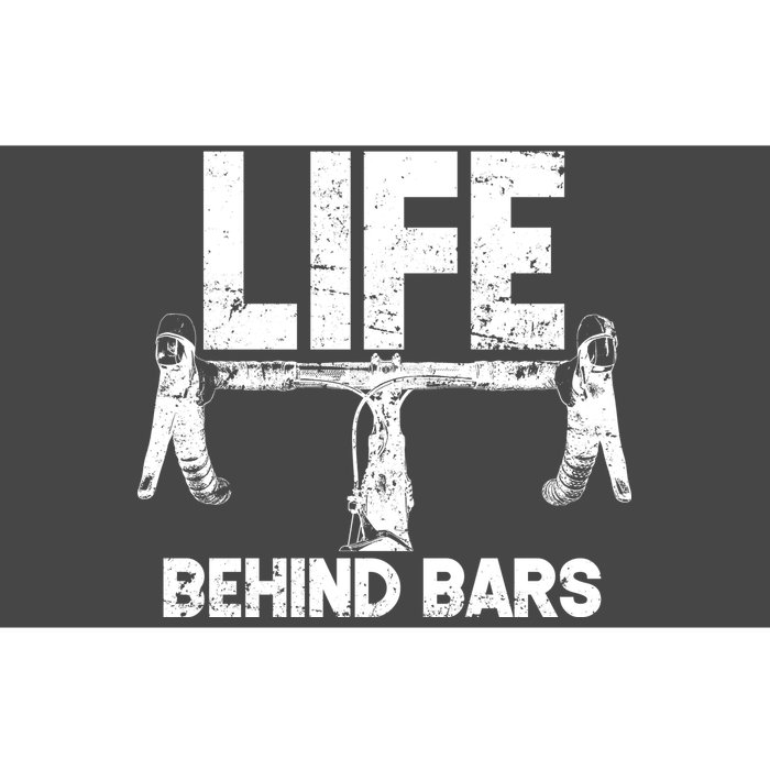 Life Behind Bars Bicycle  Bumper Sticker