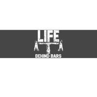 Life Behind Bars Bicycle  Bumper Sticker