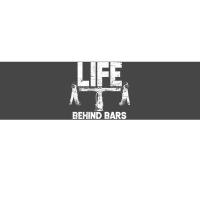 Life Behind Bars Bicycle  Bumper Sticker