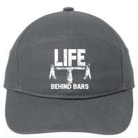 Life Behind Bars Bicycle  7-Panel Snapback Hat