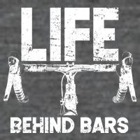 Life Behind Bars Bicycle  7-Panel Snapback Hat