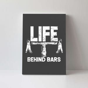 Life Behind Bars Bicycle  Canvas