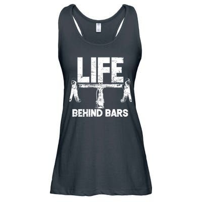 Life Behind Bars Bicycle  Ladies Essential Flowy Tank