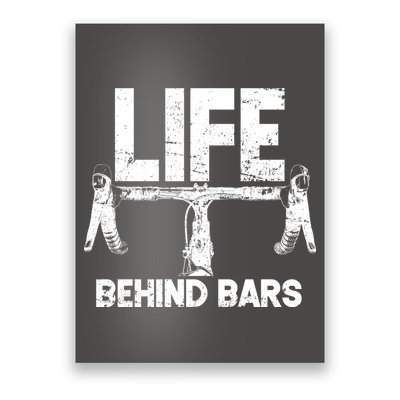 Life Behind Bars Bicycle  Poster