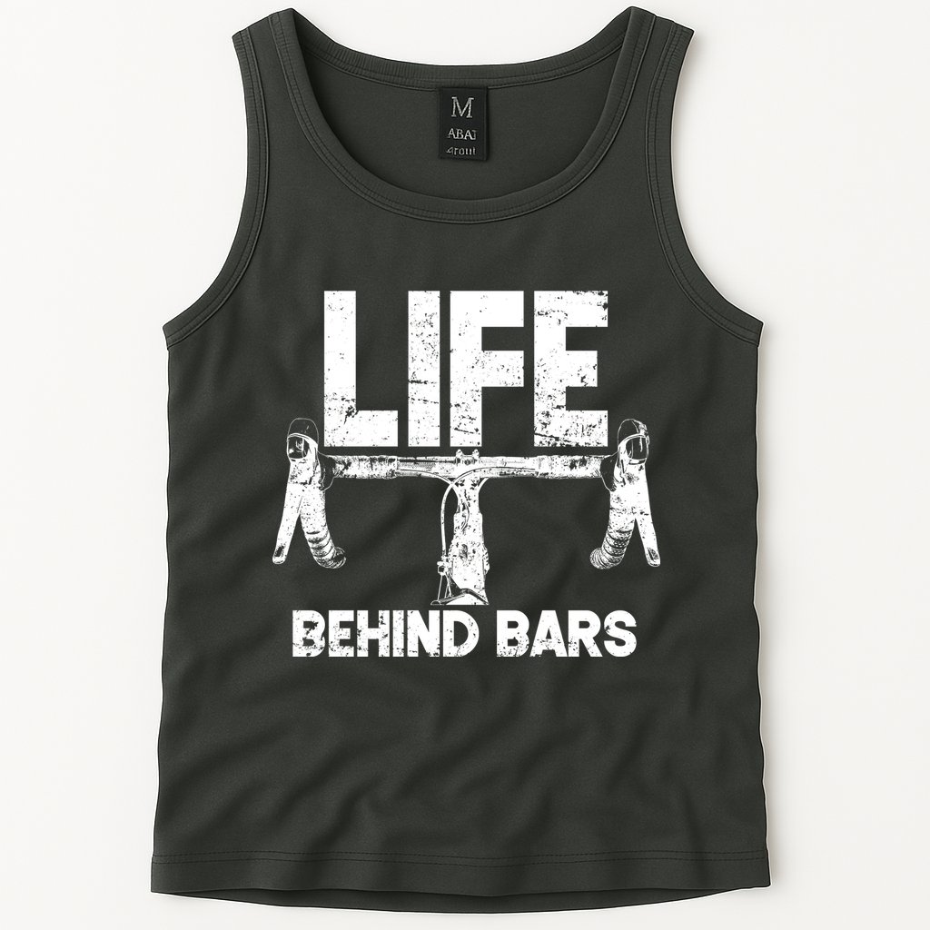 Life Behind Bars Bicycle  Tank Top