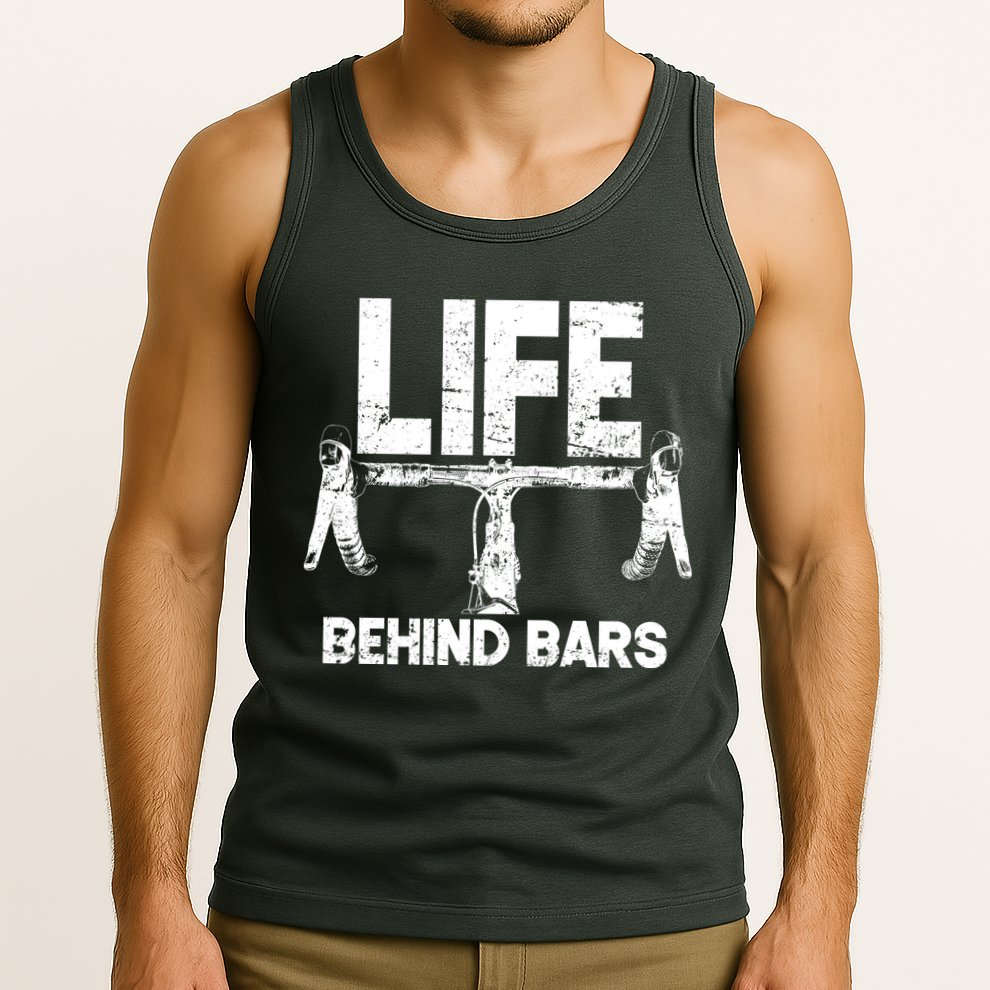 Life Behind Bars Bicycle  Tank Top