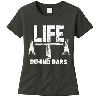 Life Behind Bars Bicycle  Womens T-Shirt