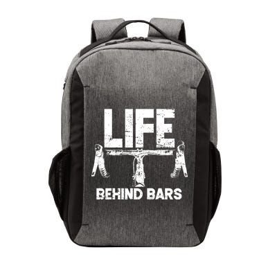 Life Behind Bars Bicycle  Vector Backpack