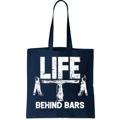 Life Behind Bars Bicycle  Tote Bag