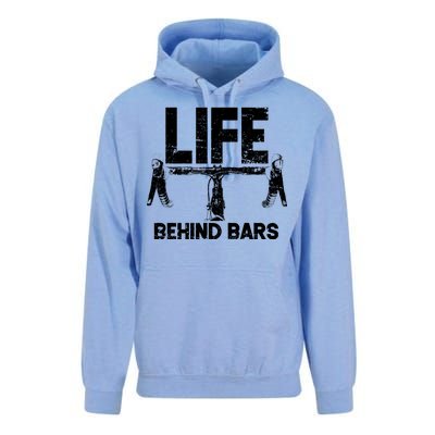 Life Behind Bars Bicycle  Unisex Surf Hoodie