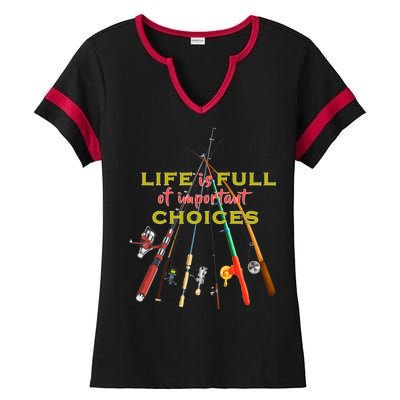 Life Full Of Choices Ladies Halftime Notch Neck Tee