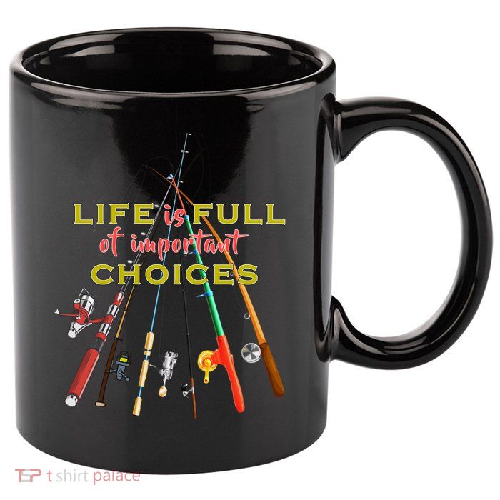 Life Full Of Choices 11oz C Handle Ceramic Mug