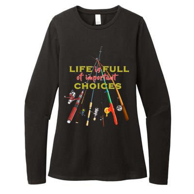 Life Full Of Choices Womens CVC Long Sleeve Shirt